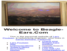 Tablet Screenshot of beagle-ears.com